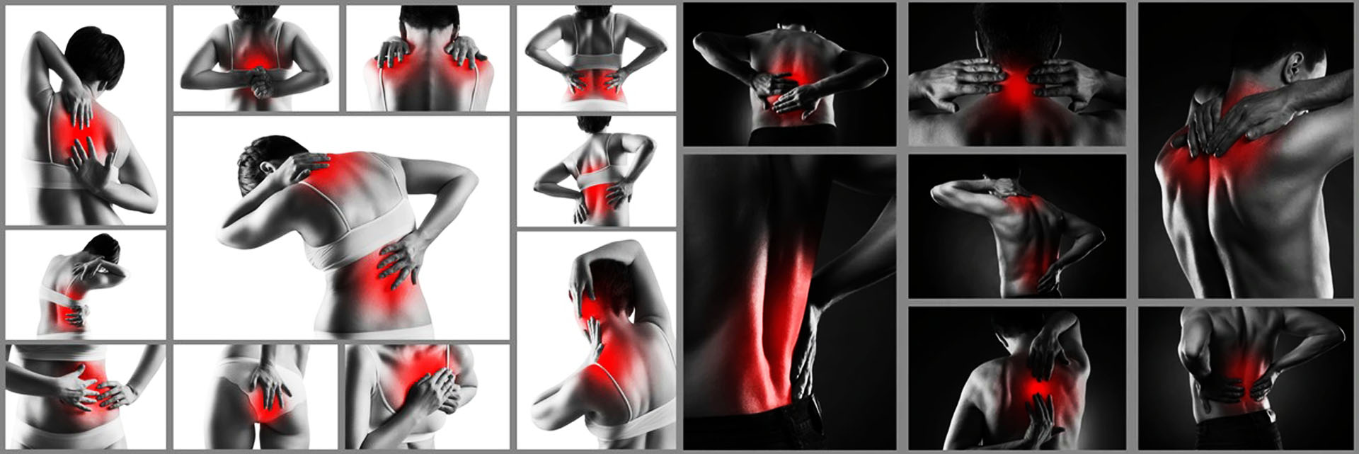 Muscle tissue pain diagram
